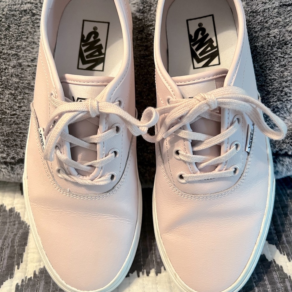 Van’s tie-up sneakers, size 10.
